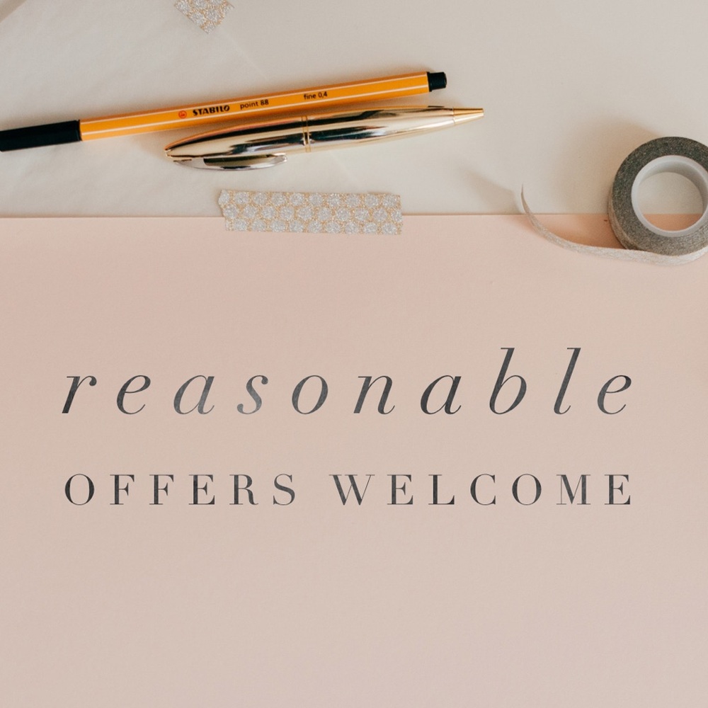 All Reasonable Offers Are Welcome